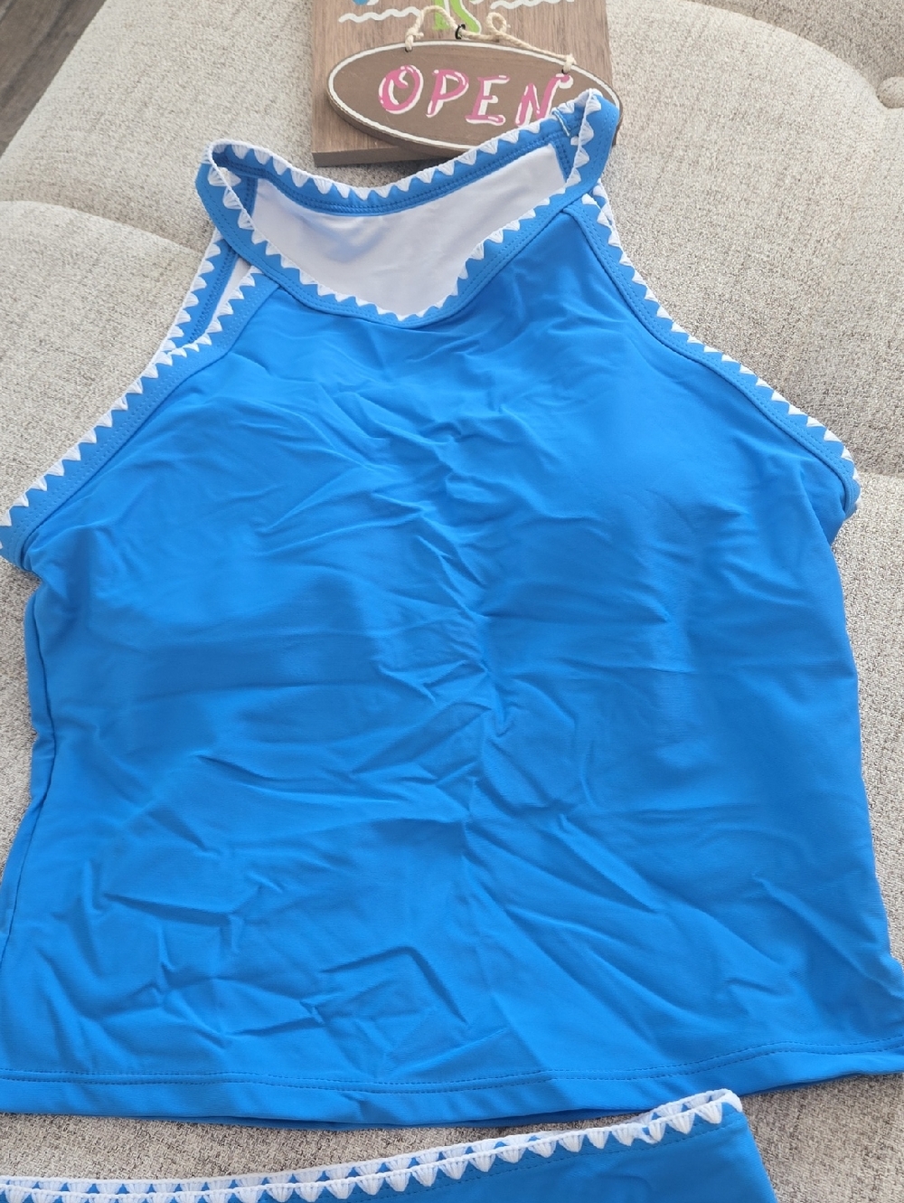 NWT Beachsissi High-neck Tankini Set - Picture 4 of 12